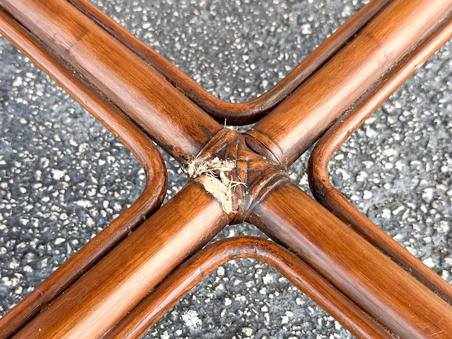 West Indies Style Rattan Backgammon Table