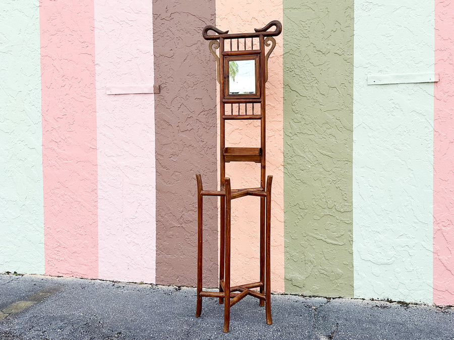 Unique Rattan Hall Tree