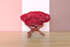 Red Pipe Coral On Stand