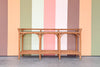Rattan Wrapped Console
