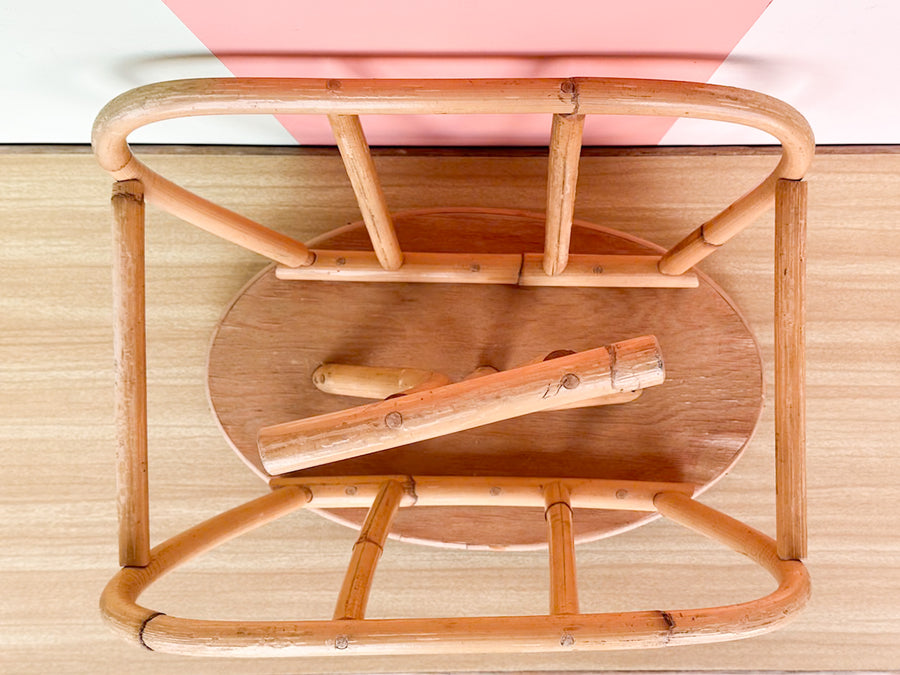 Old Florida Bamboo Magazine Rack