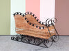 Santa's Rattan Sleigh