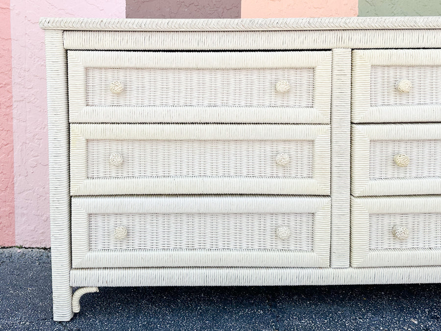 Henry Link Wicker Dresser