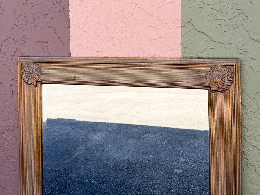 Four Corner Shell Motif Mirror