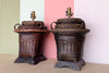 Island Style Rattan Basket Lamps