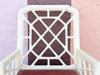 Set of Six Widdicomb Fretwork Dining Chairs