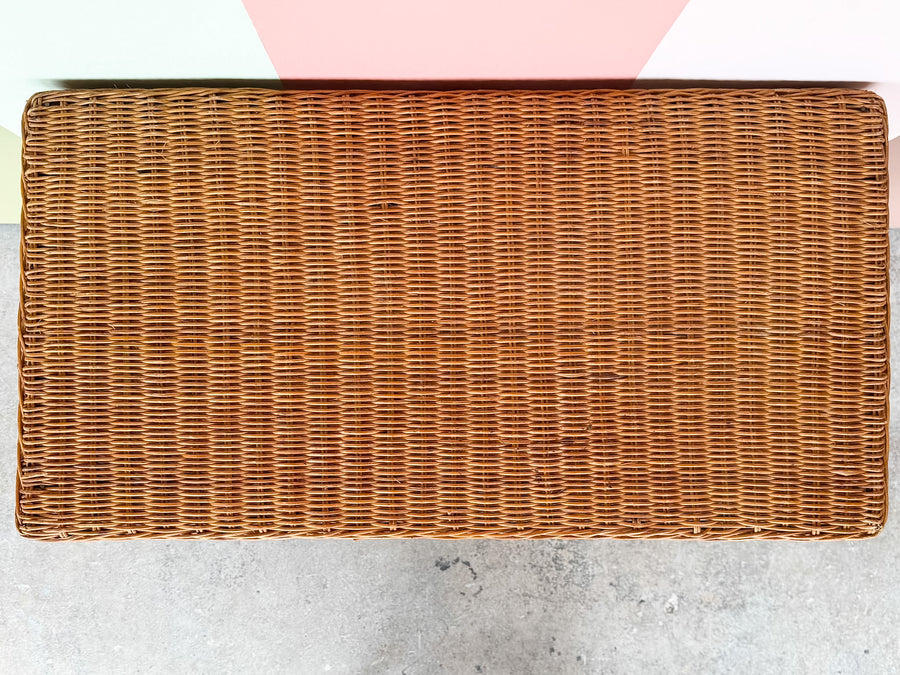 Cute Wicker Writing Desk