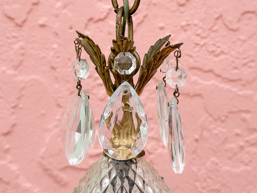 Petite Crystal Pineapple Chandelier