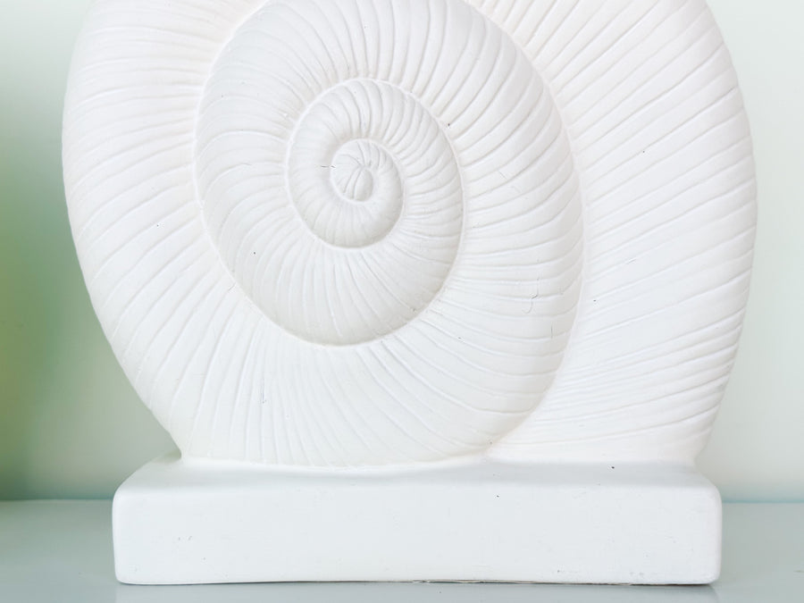 Pair of Coastal Nautilus Lamps