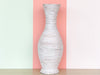 Pair of PIckled Pencil Reed Vases
