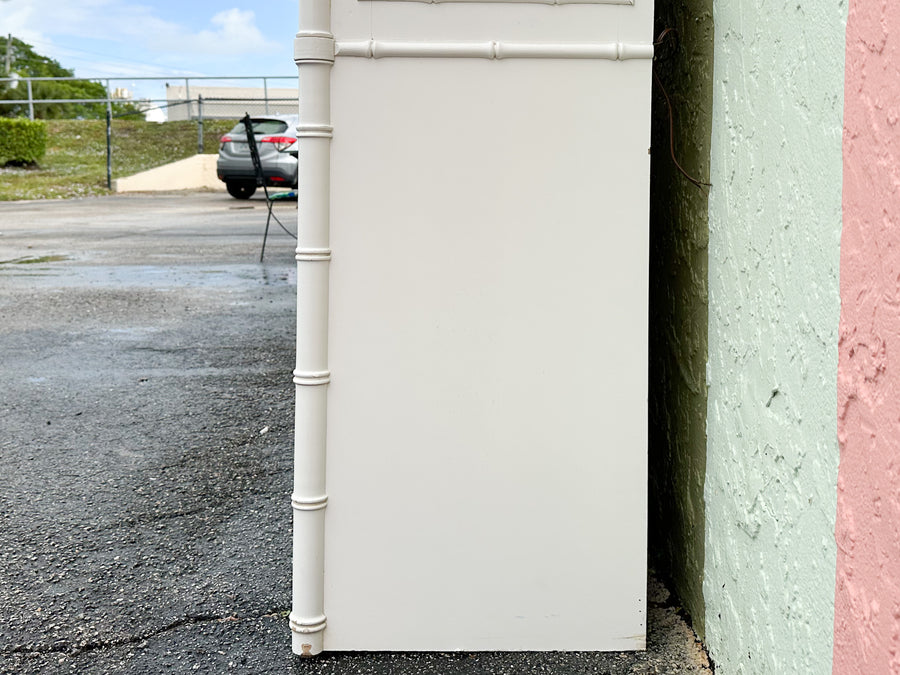 Thomasville Faux Bamboo Cabinet