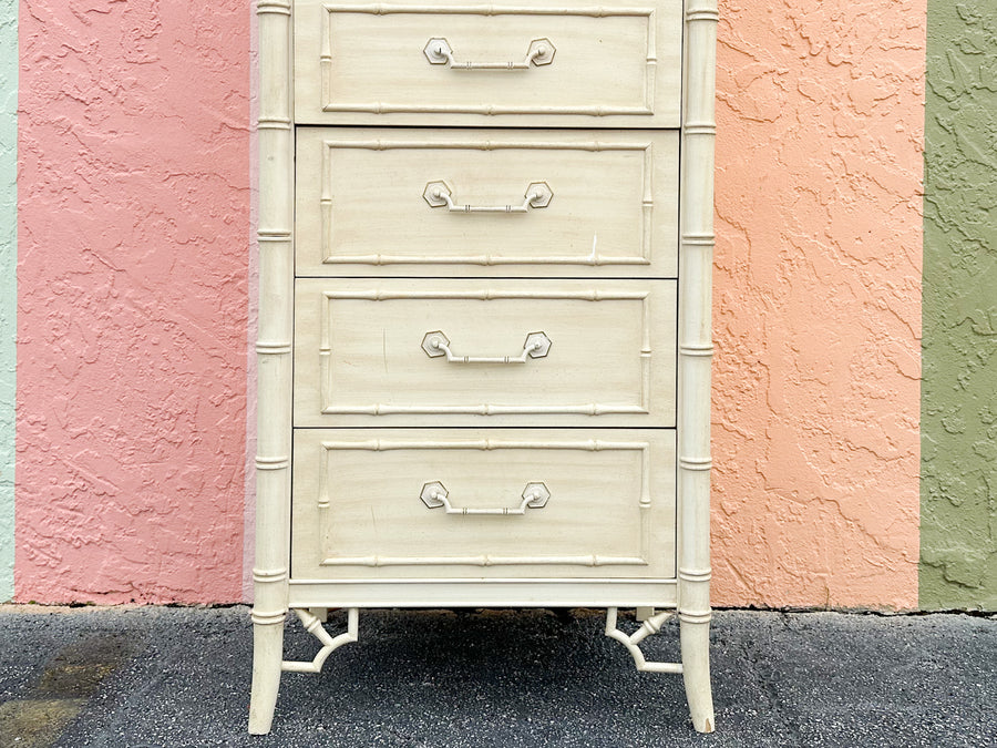 Thomasville Faux Bamboo Lingerie Chest