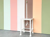 Tri Leg Faux Bamboo Floor Lamp