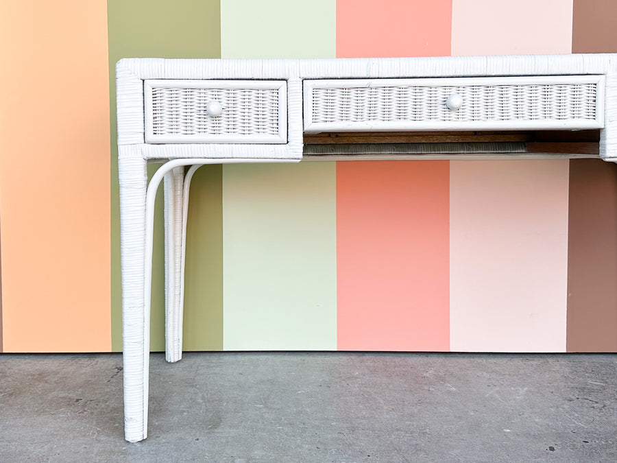 Sweet Wicker Chic Desk