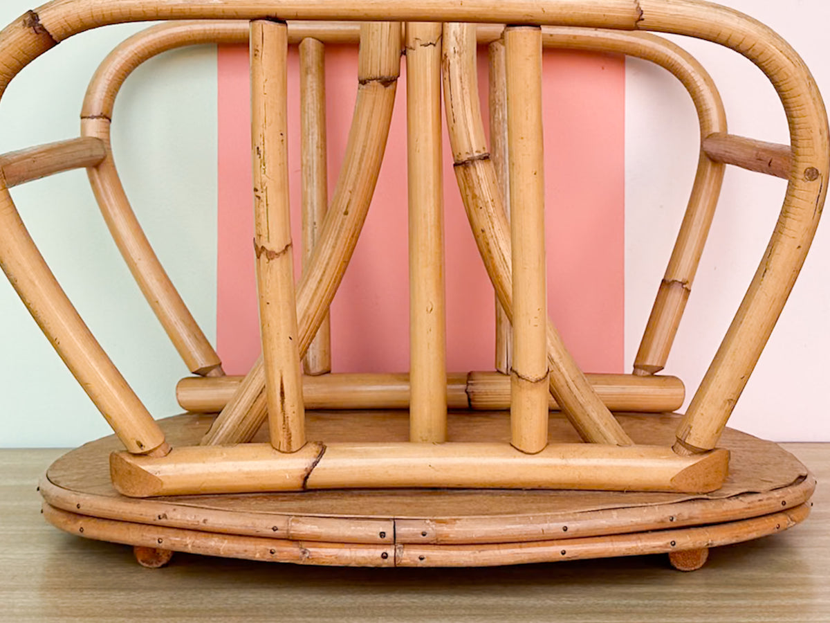 Old Florida Bamboo Magazine Rack