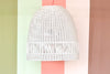 Modern Painted Rattan Pendant