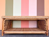 Braided Rattan Coffee Table