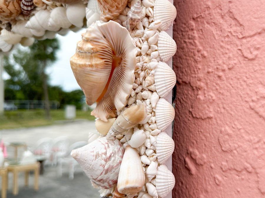 Coastal Chic Shell Mirror