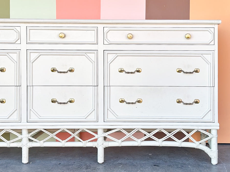 Ficks Reed Rattan Dresser