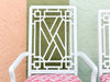 Set of Six Fretwork Dining Chairs