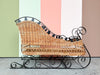 Santa's Rattan Sleigh