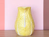 Yellow Lettuce Leaf Pitcher