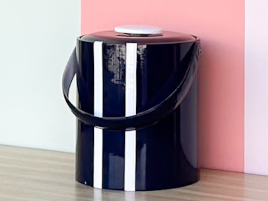 Preppy Navy Ice Bucket