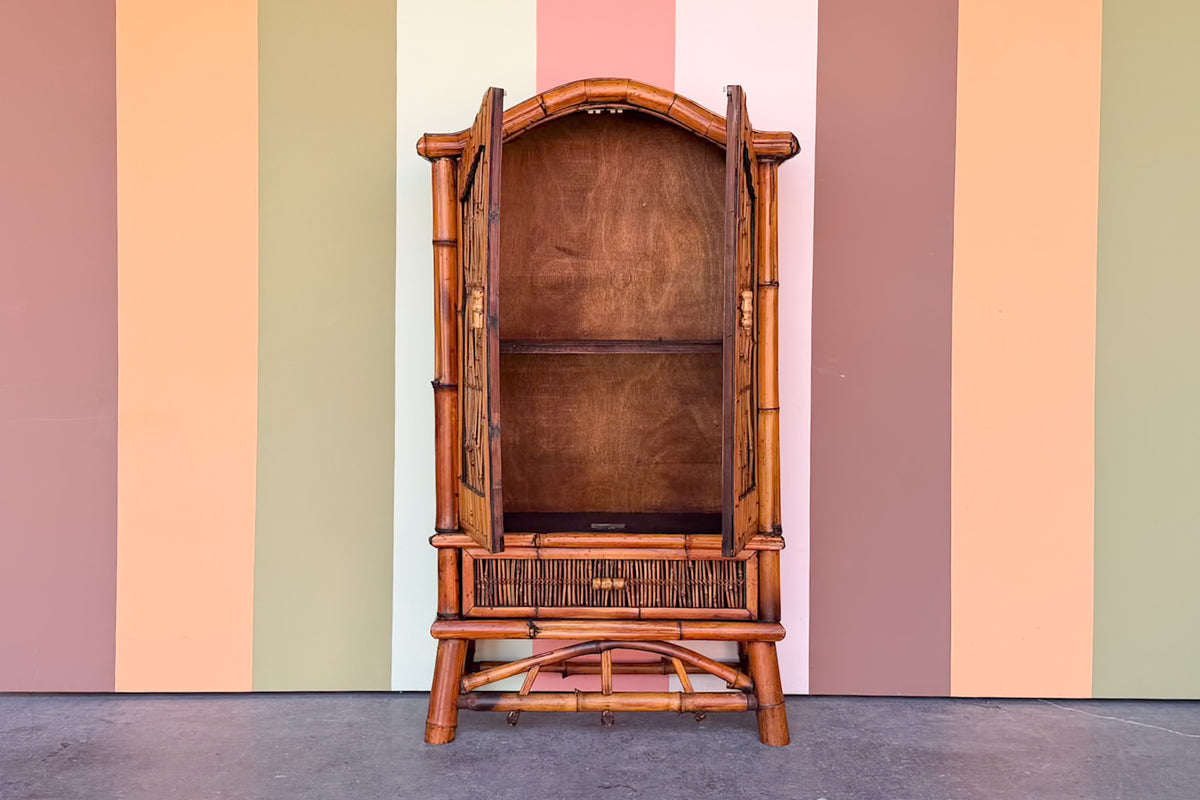 Petite Bamboo Cabinet
