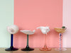 Set of Four Colorful Shell Coupes