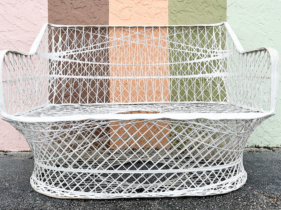Webspun Outdoor Love Seat