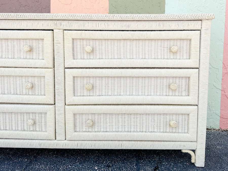 Henry Link Wicker Dresser