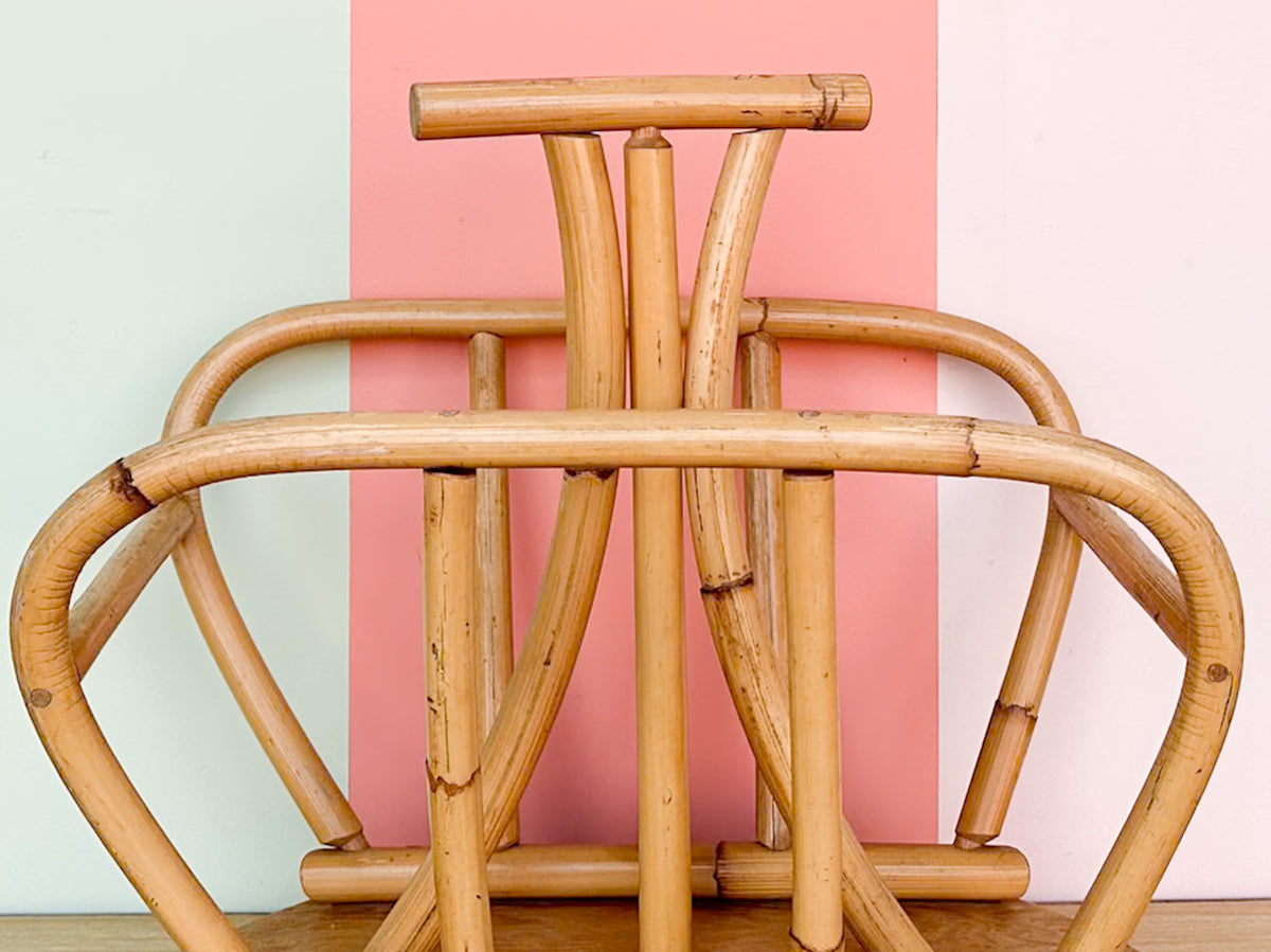 Old Florida Bamboo Magazine Rack