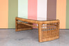 Rattan Wrapped Coffee Table