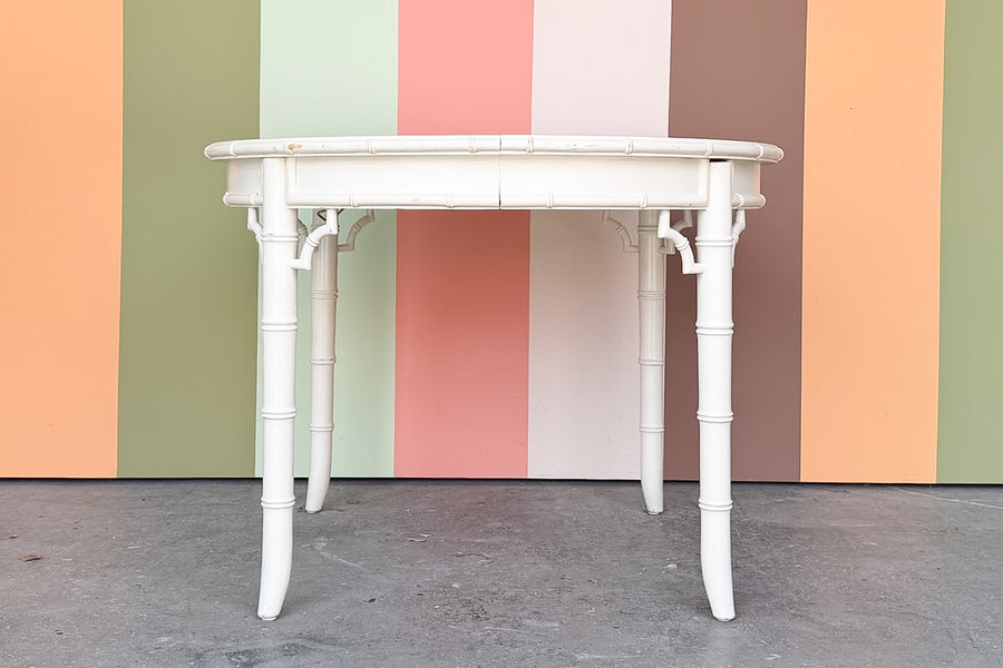 Thomasville Faux Bamboo Dining Table