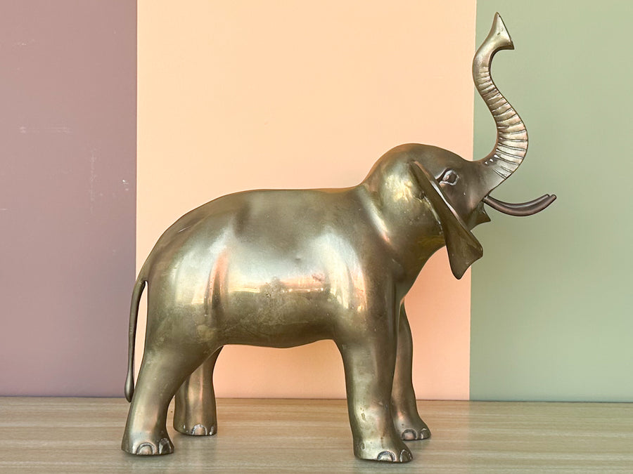 Cute Brass Elephant