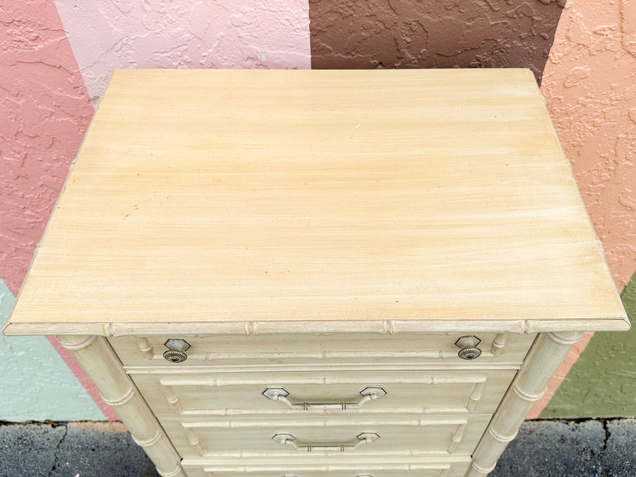 Thomasville Faux Bamboo Lingerie Chest