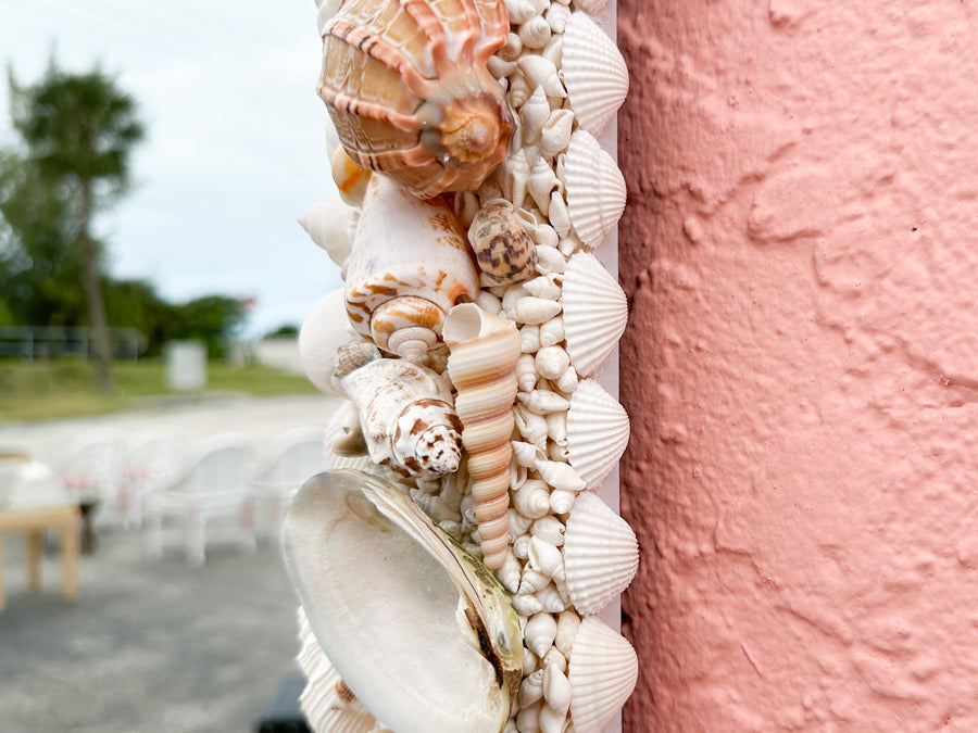 Coastal Chic Shell Mirror