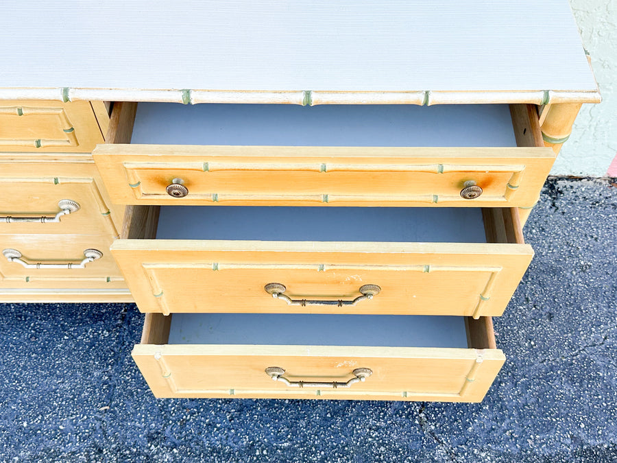Thomasville Faux Bamboo Dresser