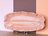 Metlox Peach Palm Leaf Platter