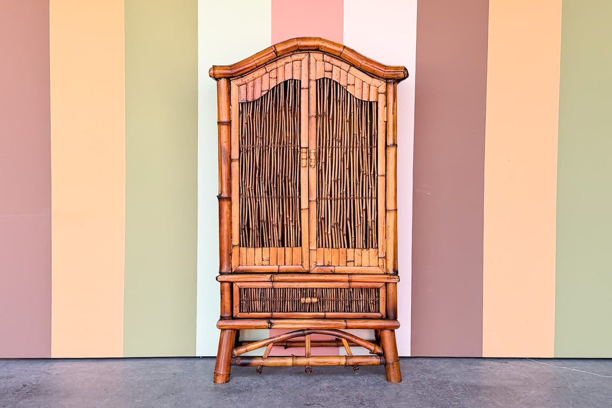 Petite Bamboo Cabinet