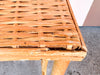 Set of Three Rattan Nesting Tables