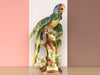 Large Italian Parrot Figurine