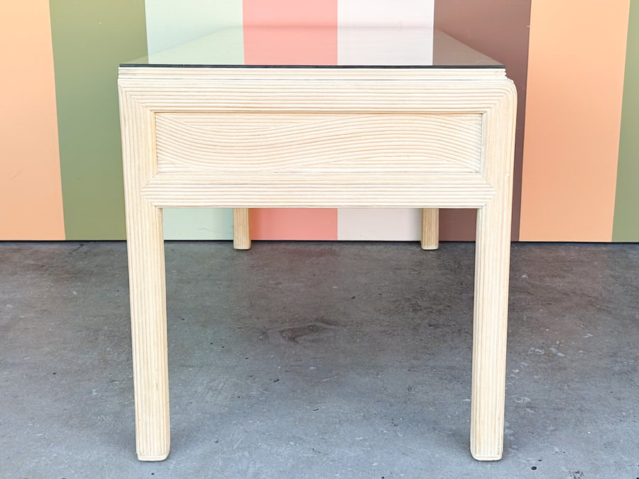 Coastal Chic Pencil Reed Desk and Chair
