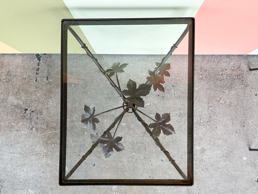 Pair of Cute Wrought Iron Side Tables