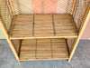 Island Style Rattan Arch Etagere