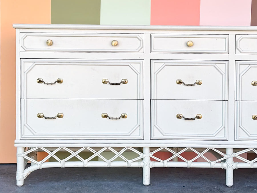 Ficks Reed Rattan Dresser