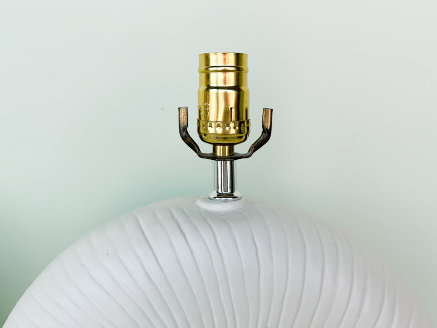 Pair of Coastal Nautilus Lamps