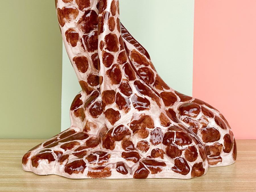 Sweet Ceramic Giraffe Family