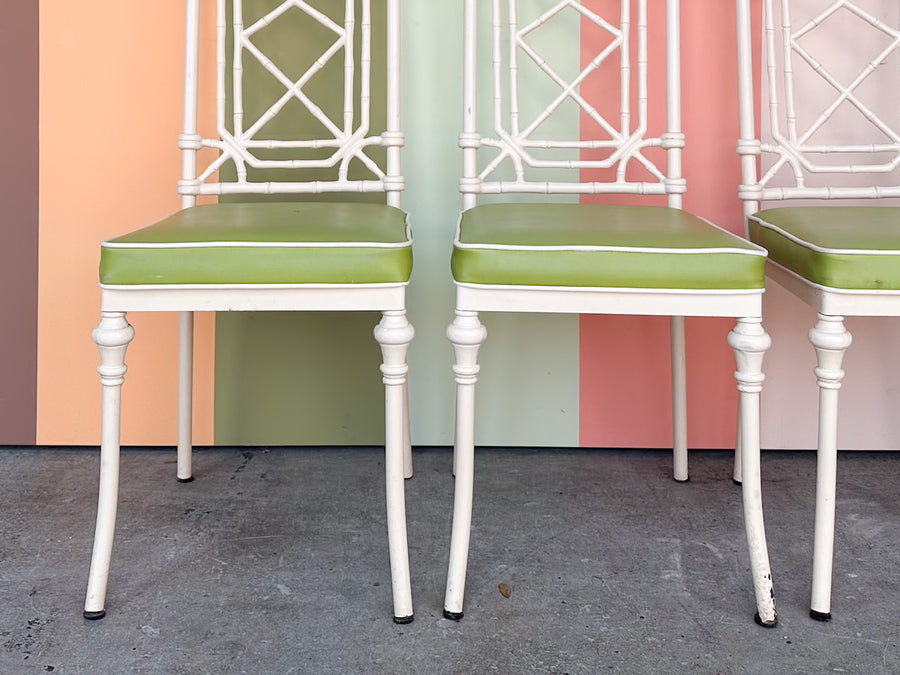 Palm Beach Faux Bamboo Outdoor Dining Set