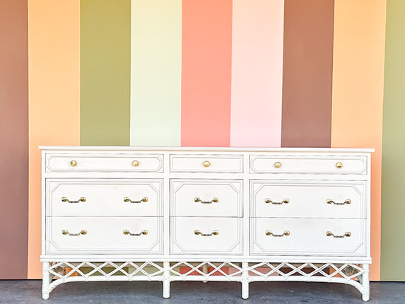 Ficks Reed Rattan Dresser